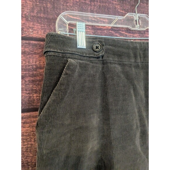 Banana Republic Gray Corduroy Mini Skirt Size 4 With Pockets - Picture 3 of 7